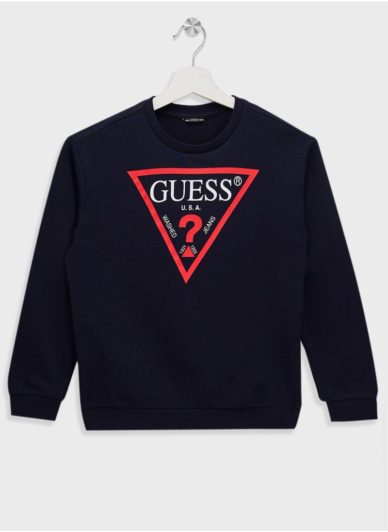 Kids Logo Fleece Sweatshirt
