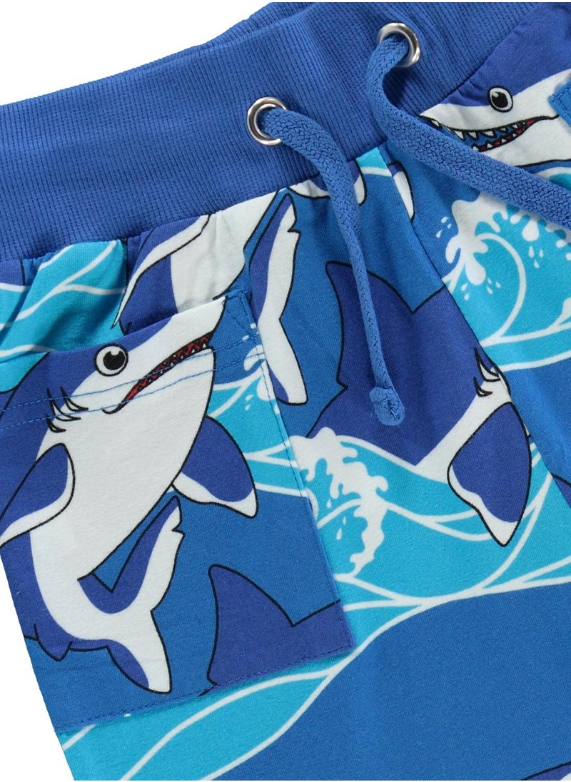Shorts with sharks