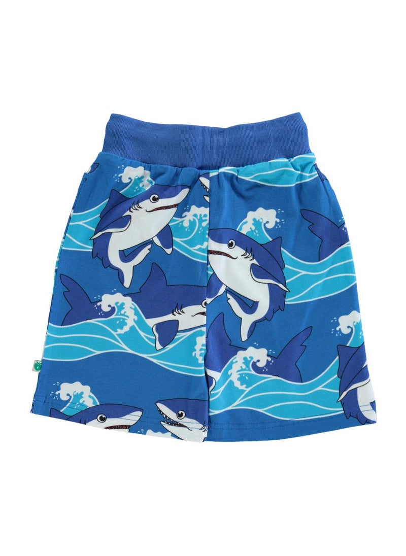 Shorts with sharks