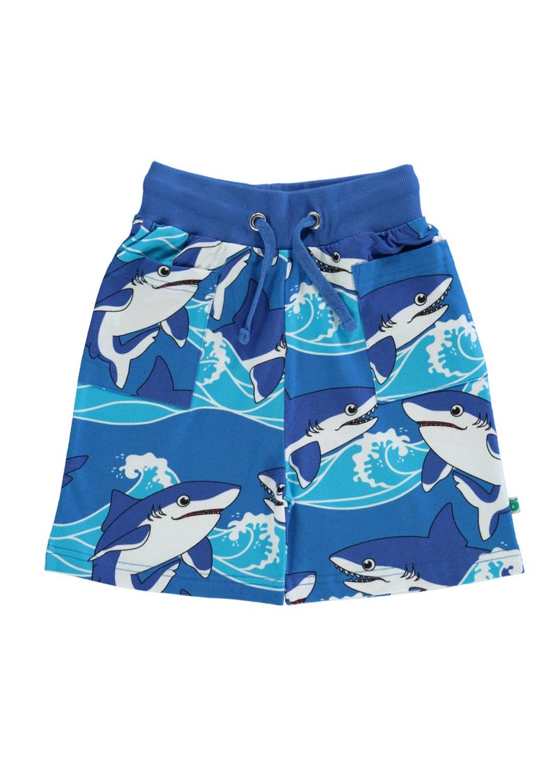 Shorts with sharks
