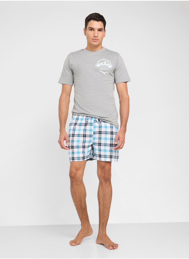Nightwear T-Shirt & Shorts Sets