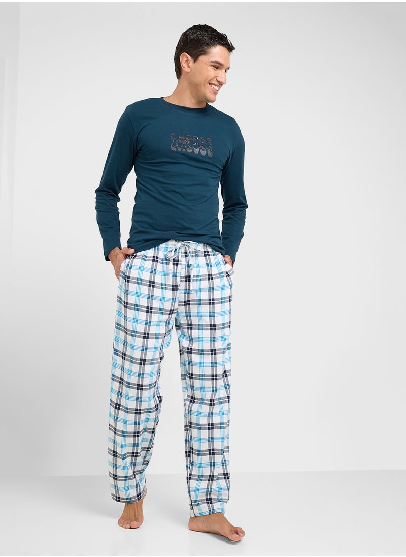 Nightwear T-Shirt & Pants Sets