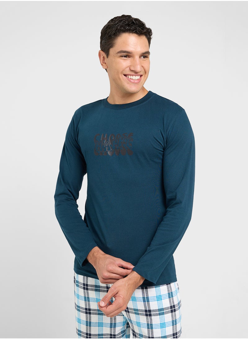 Nightwear T-Shirt & Pants Sets