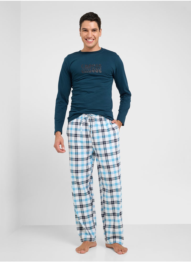 Nightwear T-Shirt & Pants Sets