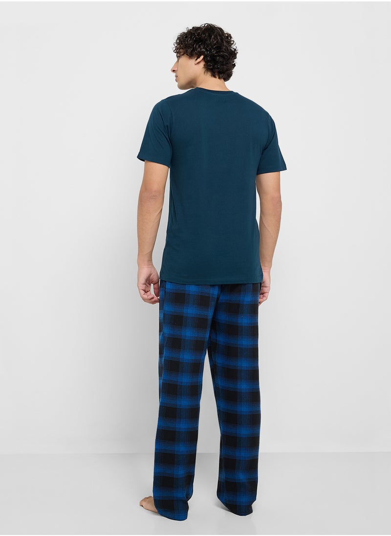 Nightwear T-Shirt & Pants Sets