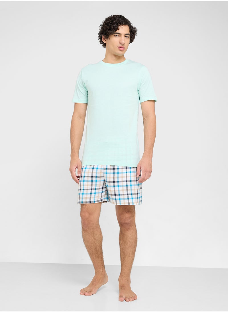 Nightwear T-Shirt & Shorts Sets