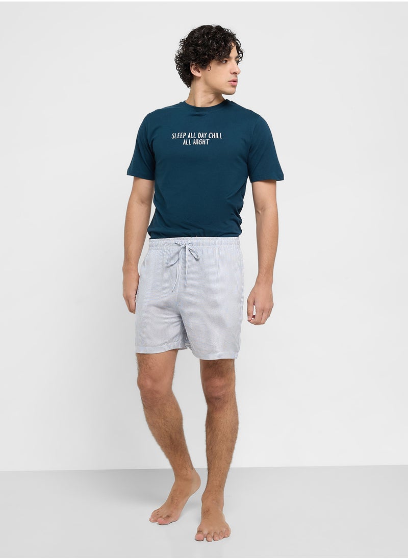 Nightwear T-Shirt & Shorts Sets