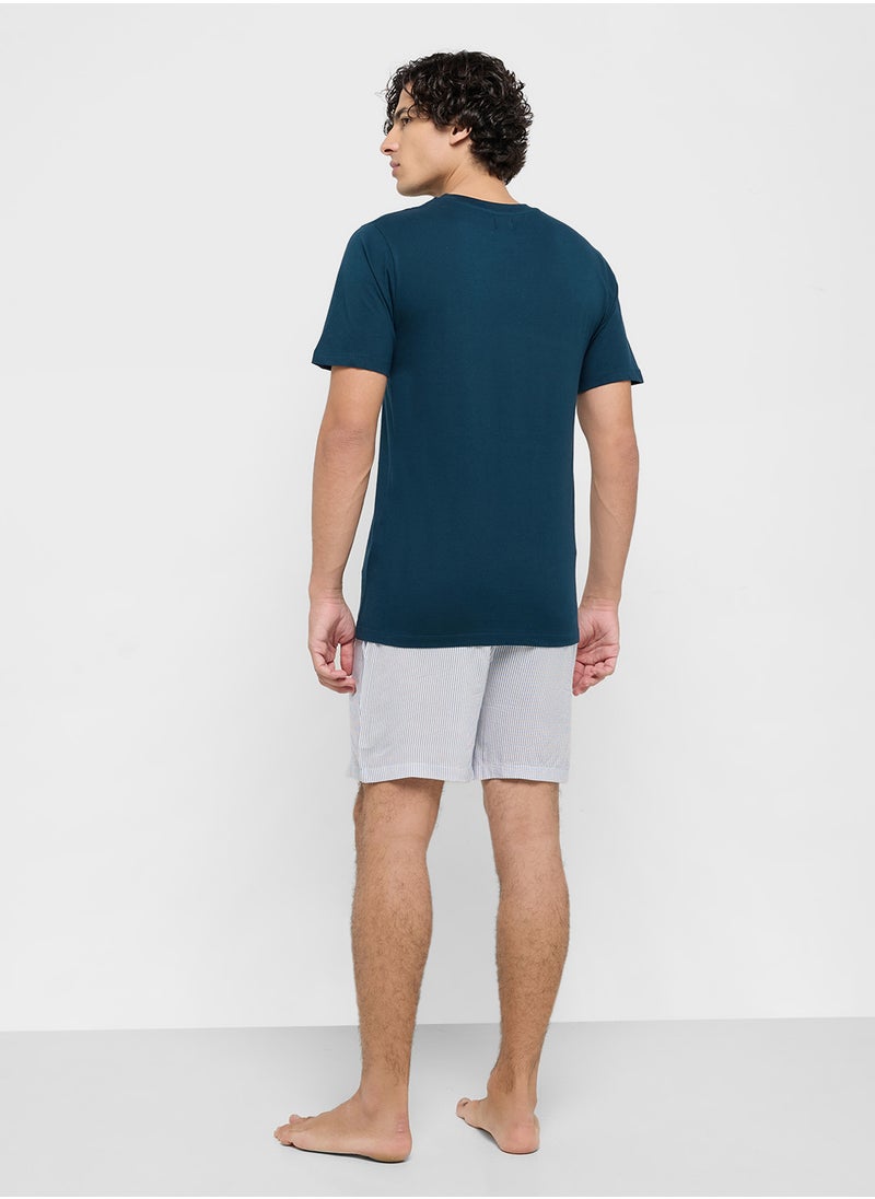 Nightwear T-Shirt & Shorts Sets
