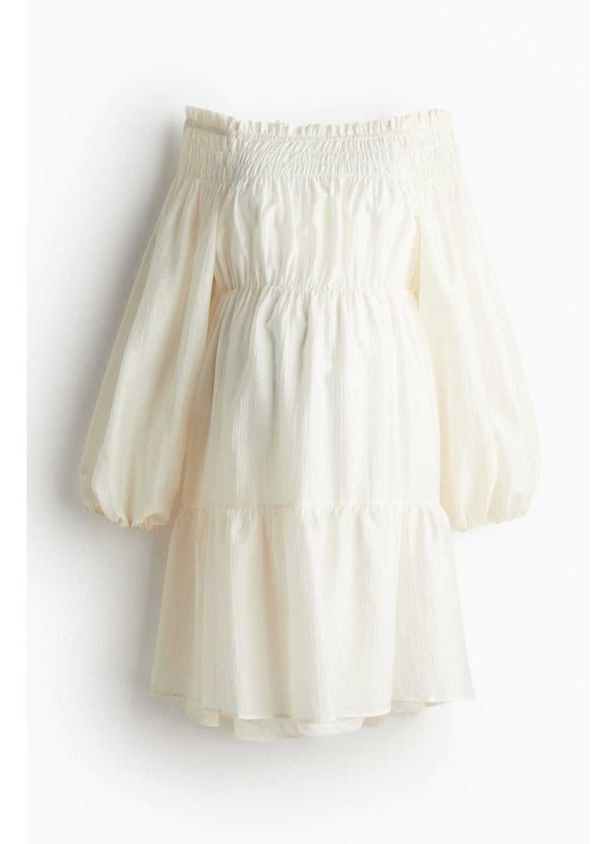 Mama Off-The-Shoulder Dress