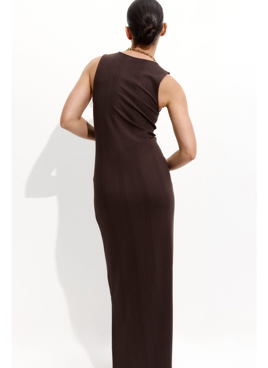 Mama Ribbed Viscose Dress