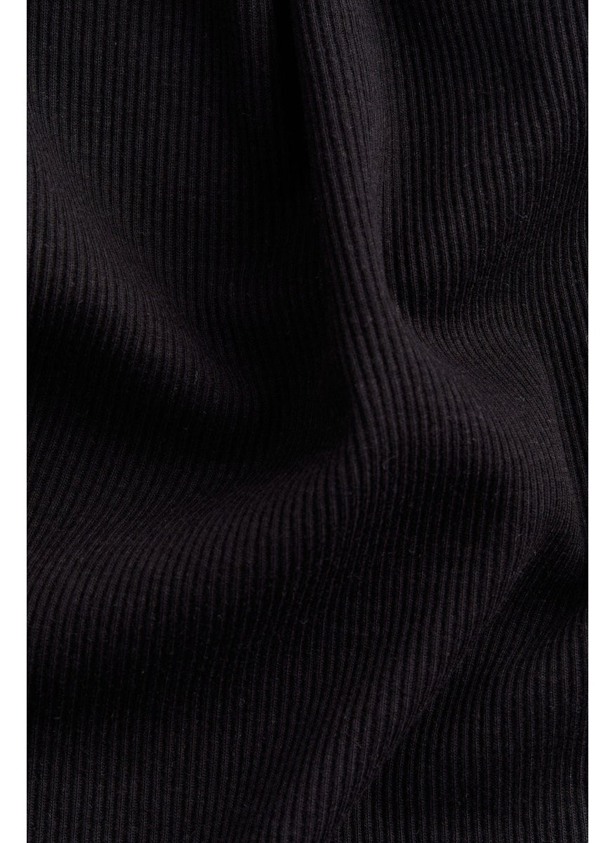 Mama Ribbed T-Shirt Dress