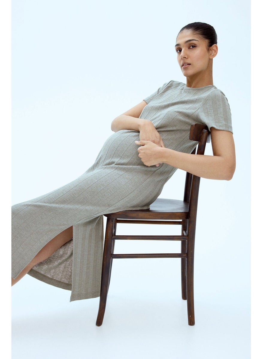 Mama Ribbed Dress