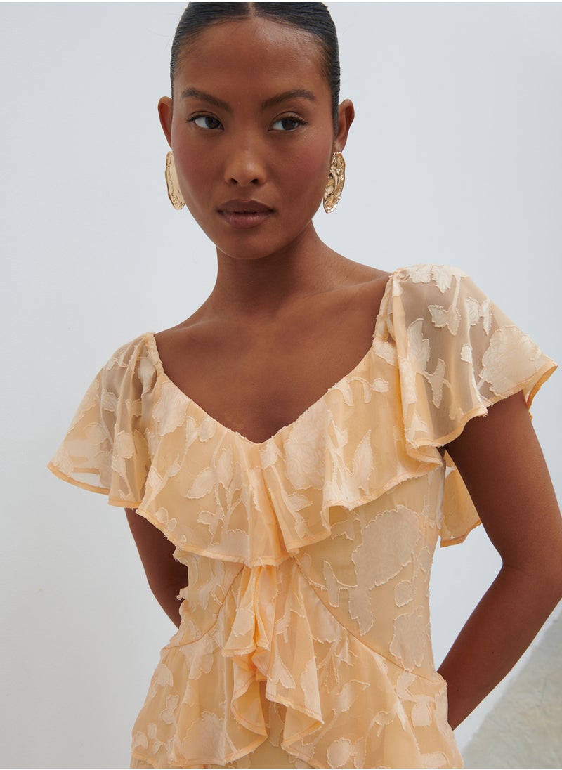 Eloise Midaxi Ruffle Dress