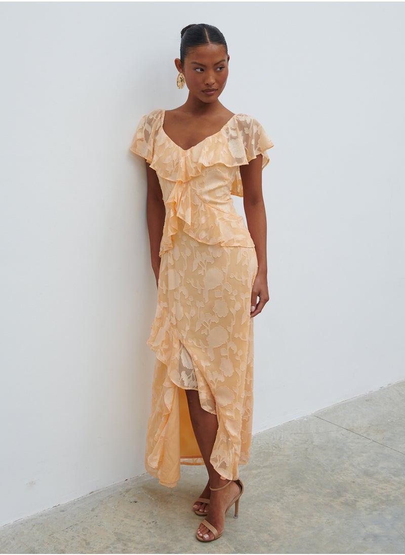 Eloise Midaxi Ruffle Dress