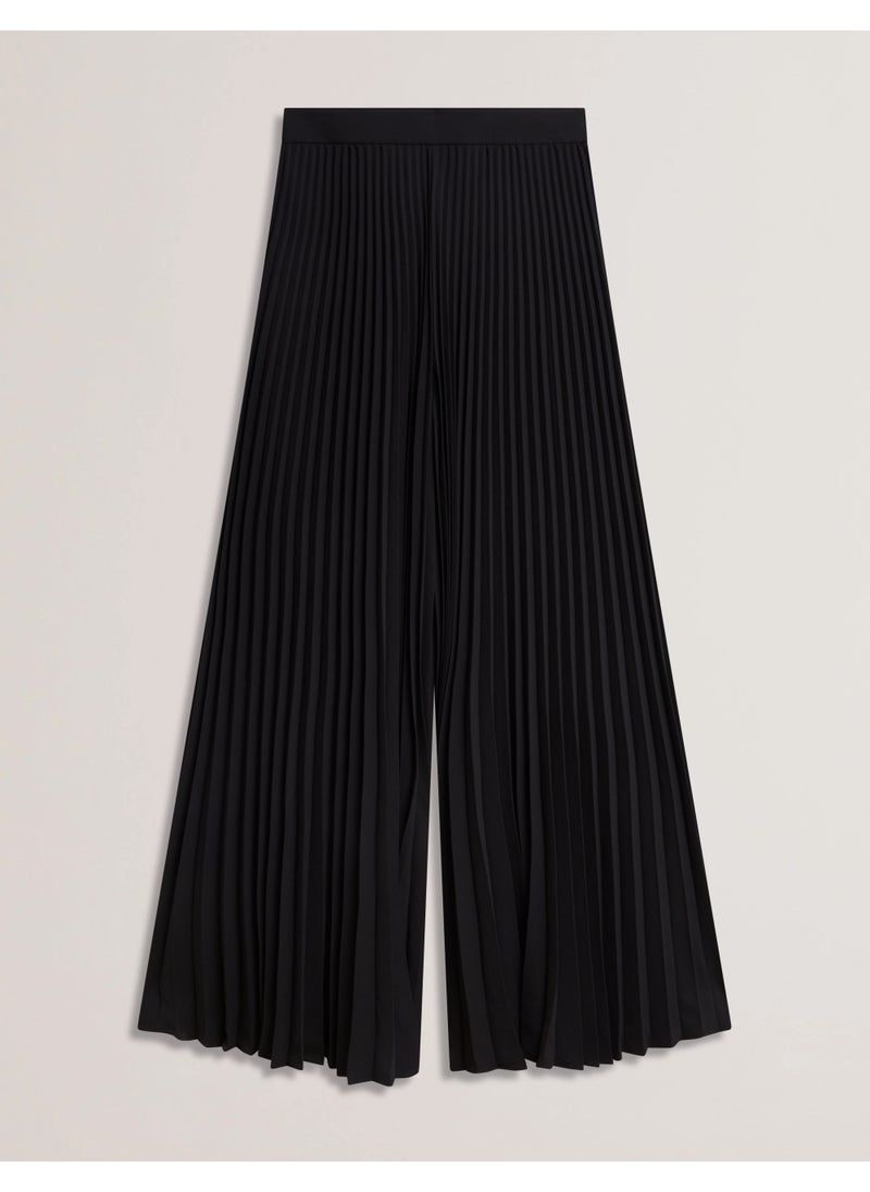 Pleated Wide Leg Pants