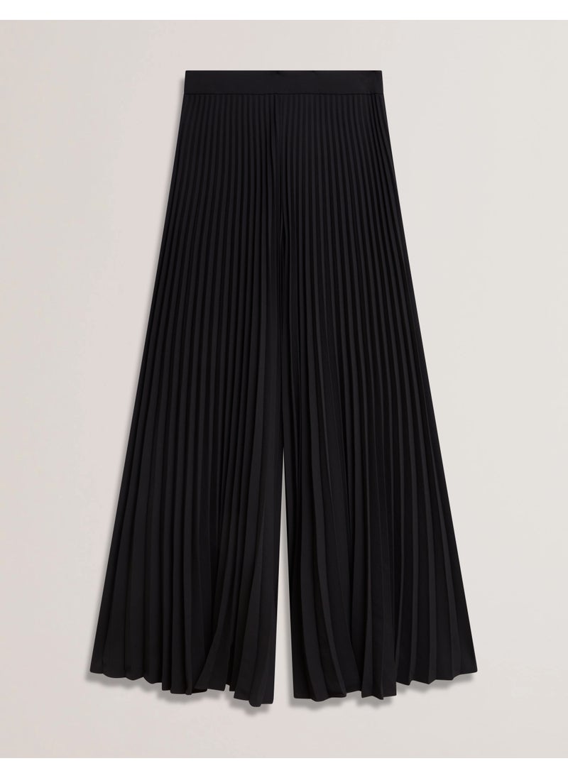 Pleated Wide Leg Pants
