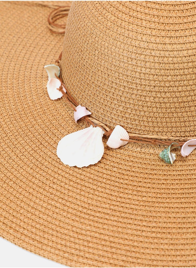 Women's Bahama Sun Hat - Tan Brown