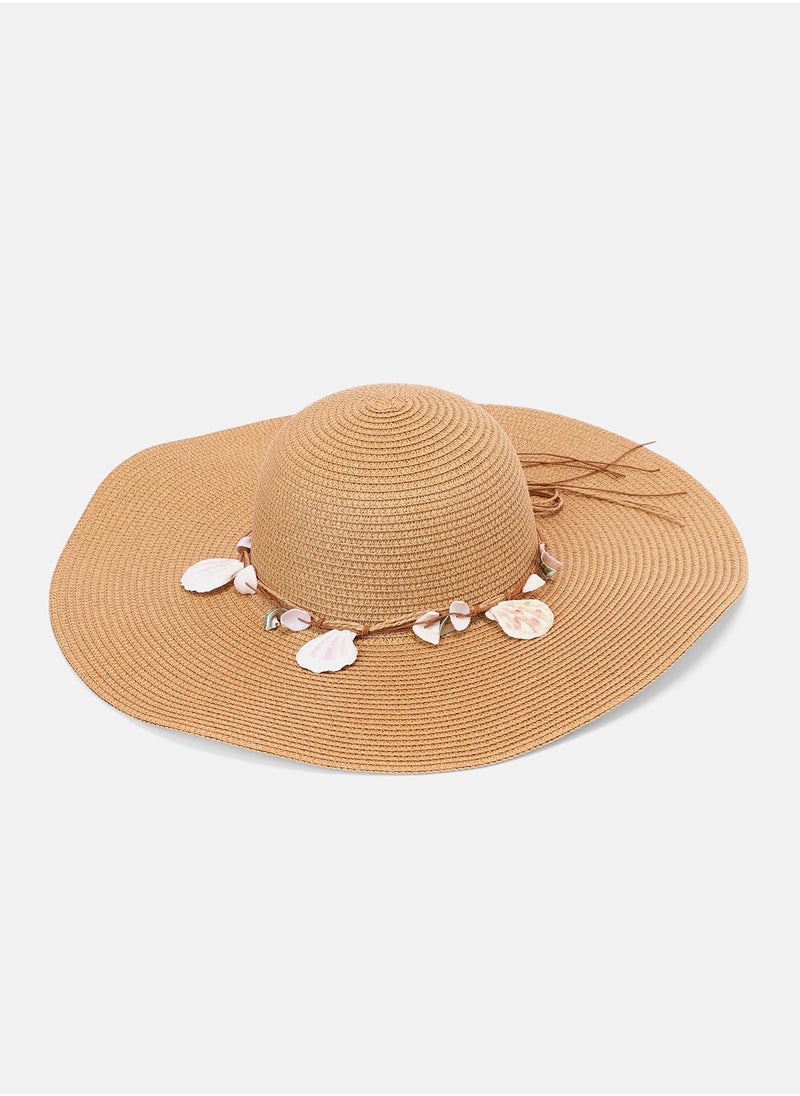 Women's Bahama Sun Hat - Tan Brown