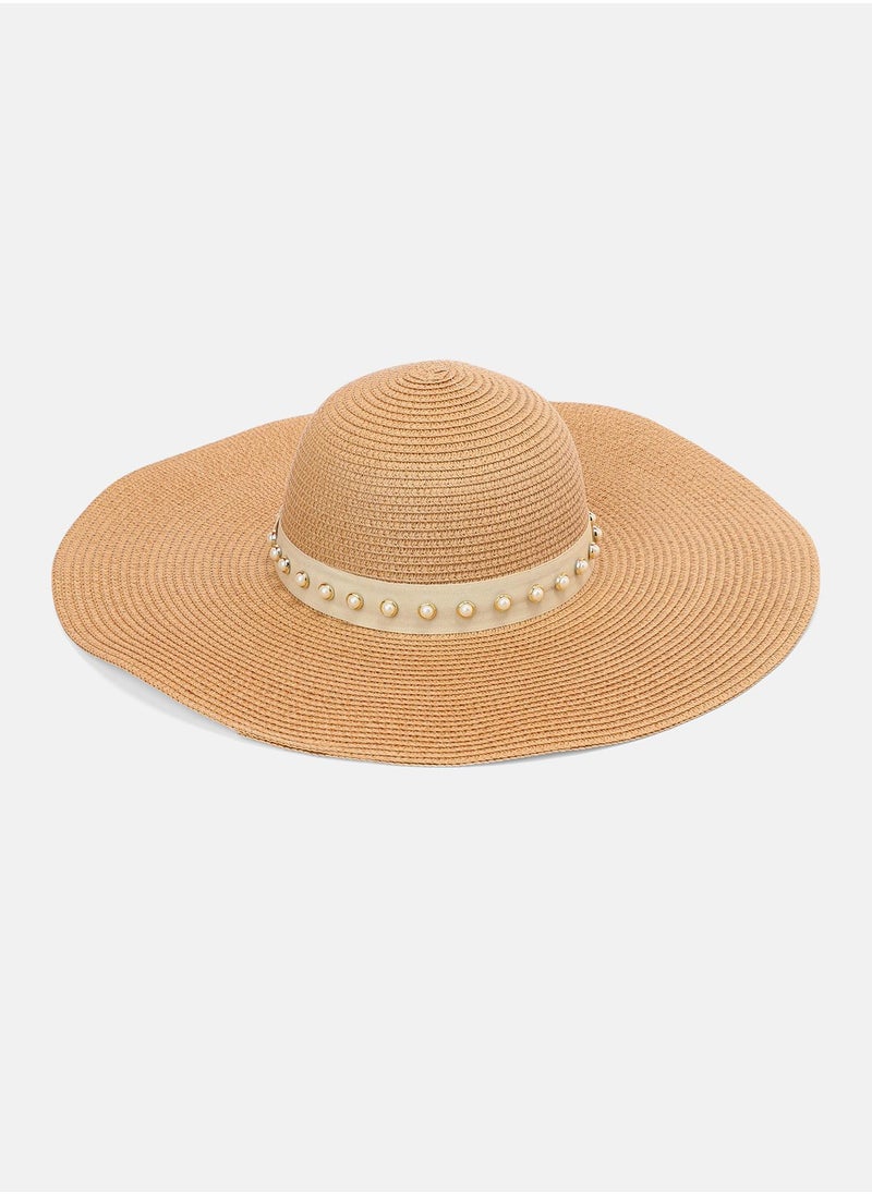 Women's San-Vito Sun Hat - Tan Brown