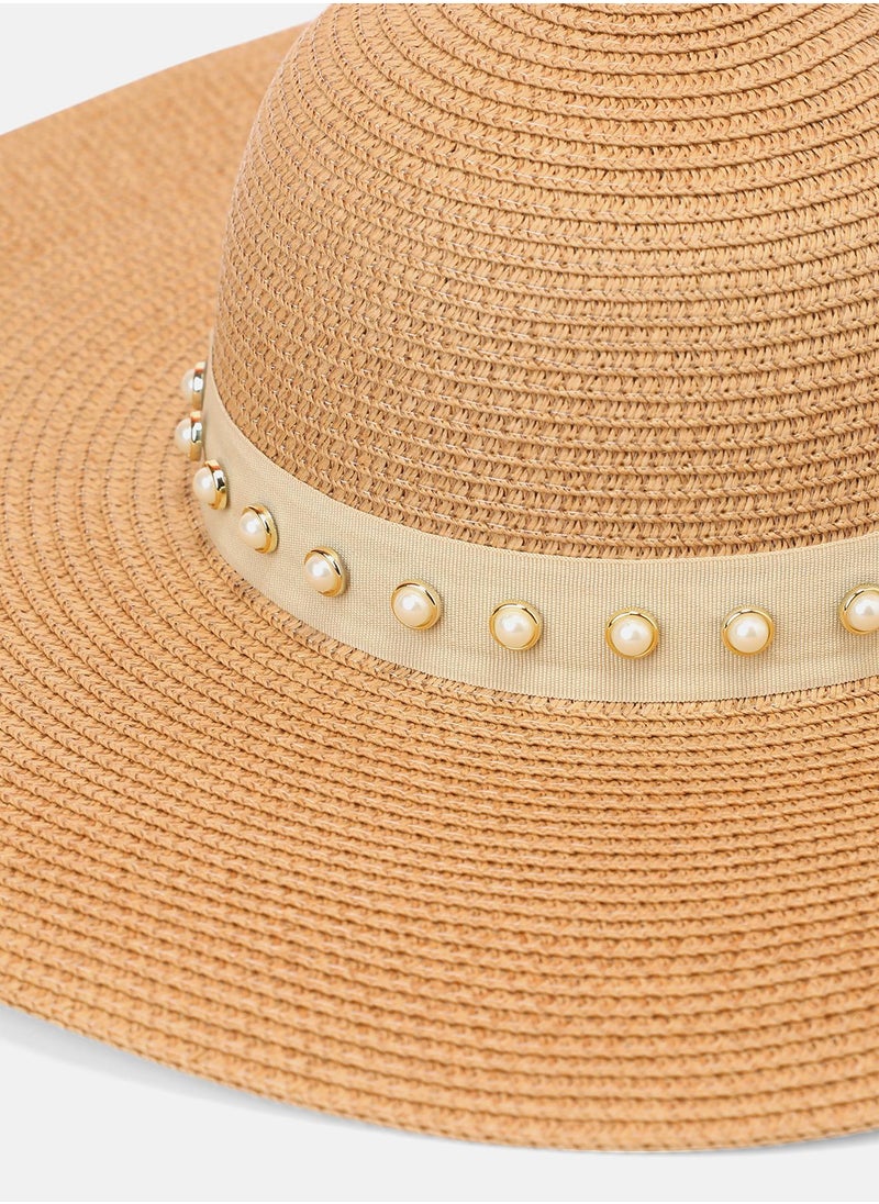 Women's San-Vito Sun Hat - Tan Brown