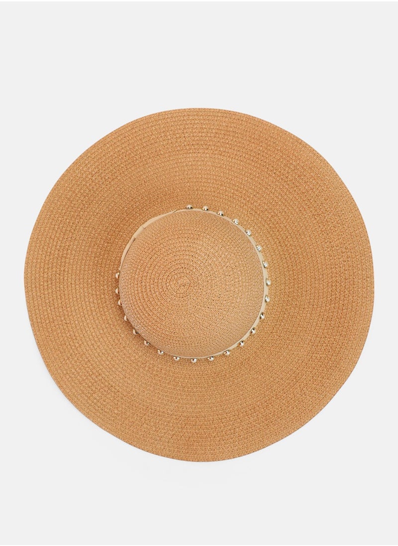 Women's San-Vito Sun Hat - Tan Brown