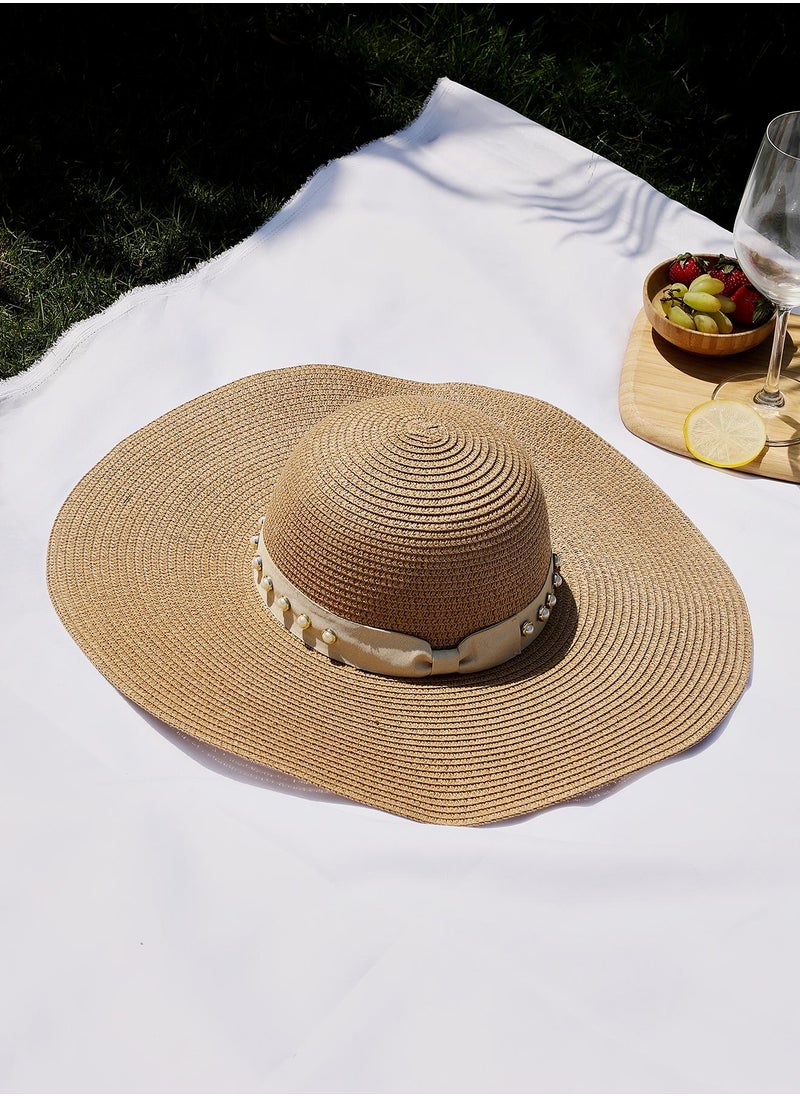 Women's San-Vito Sun Hat - Tan Brown