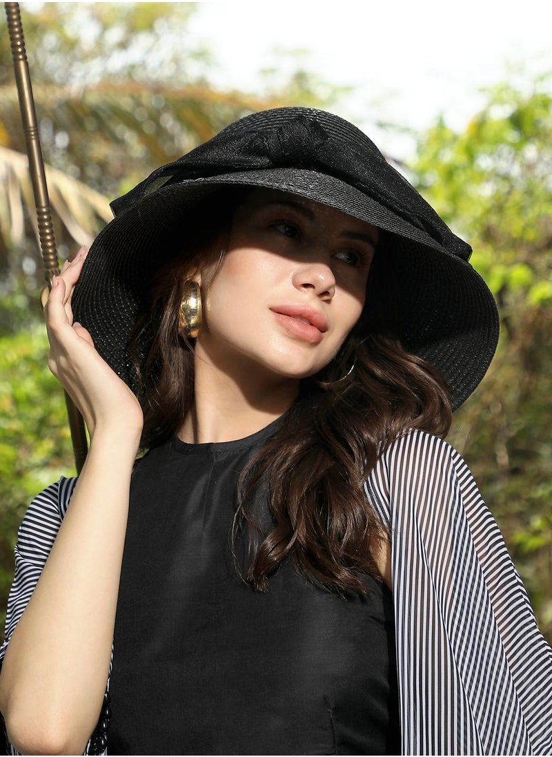 Women's Countryside Sun Hat - Midnight Black