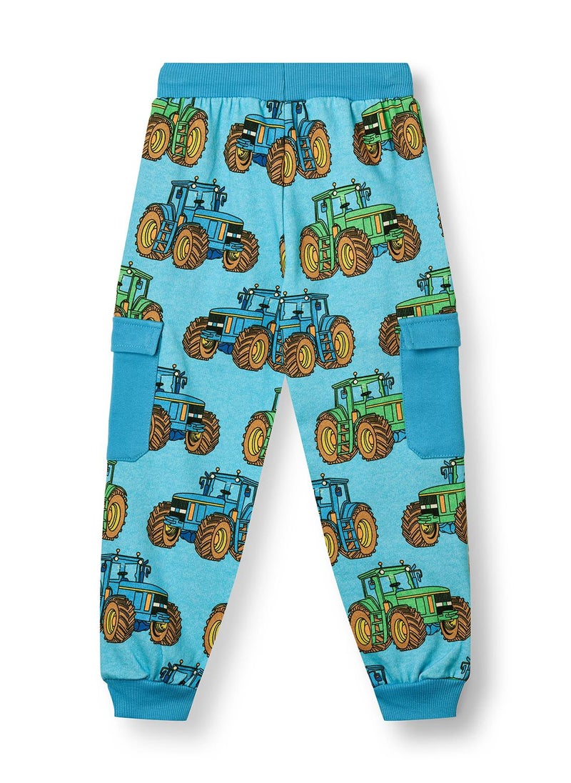 Pants with tractors