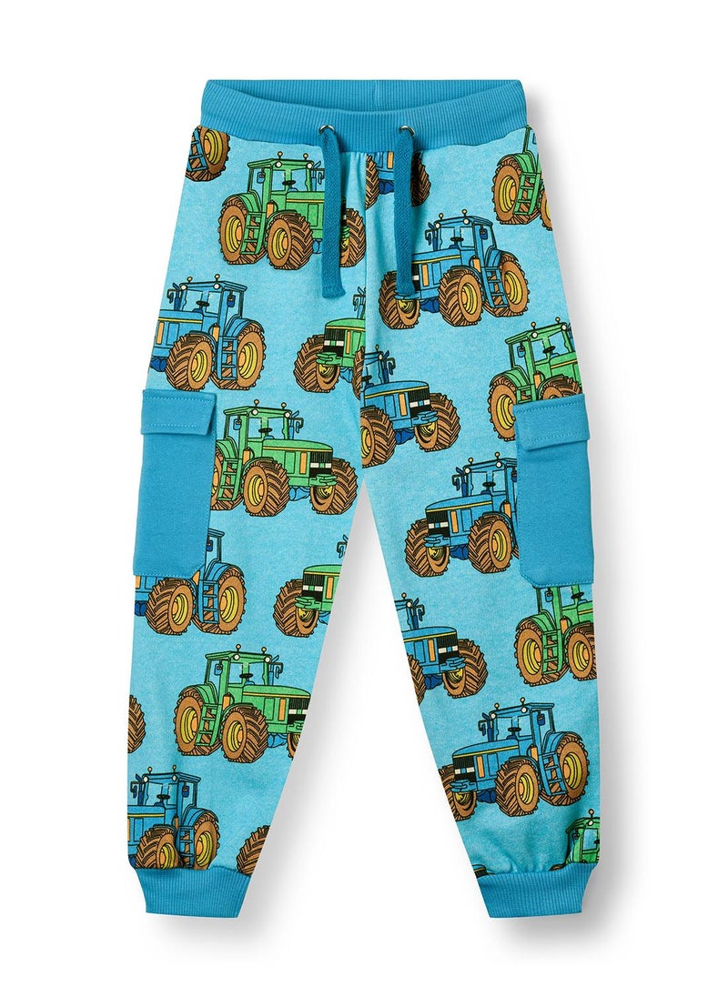 Pants with tractors