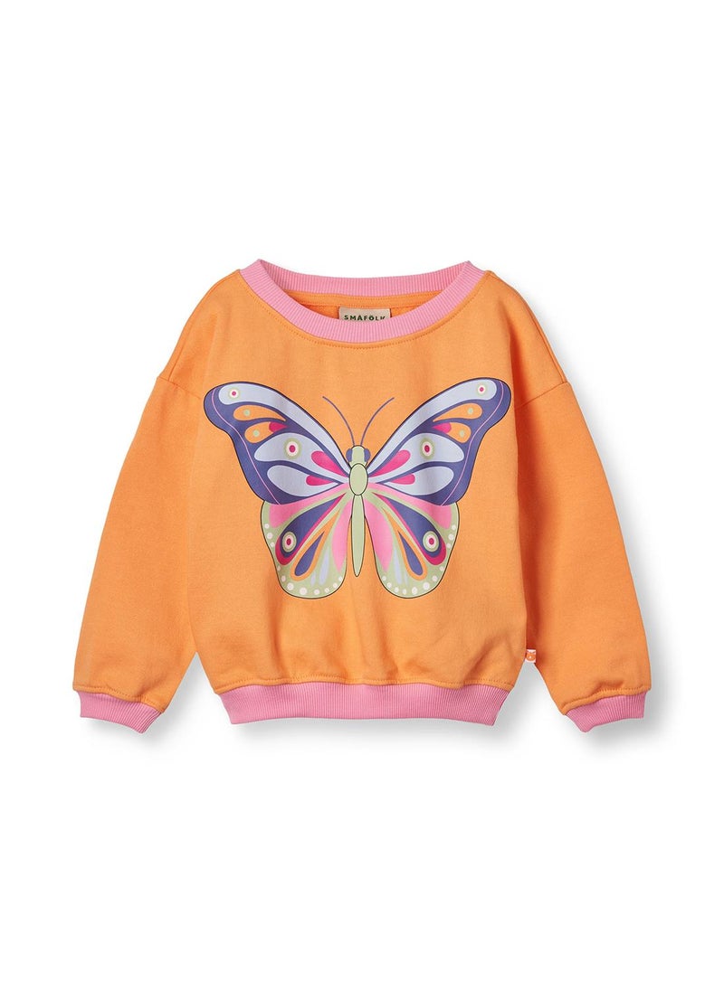 Sweatshirt with butterfly