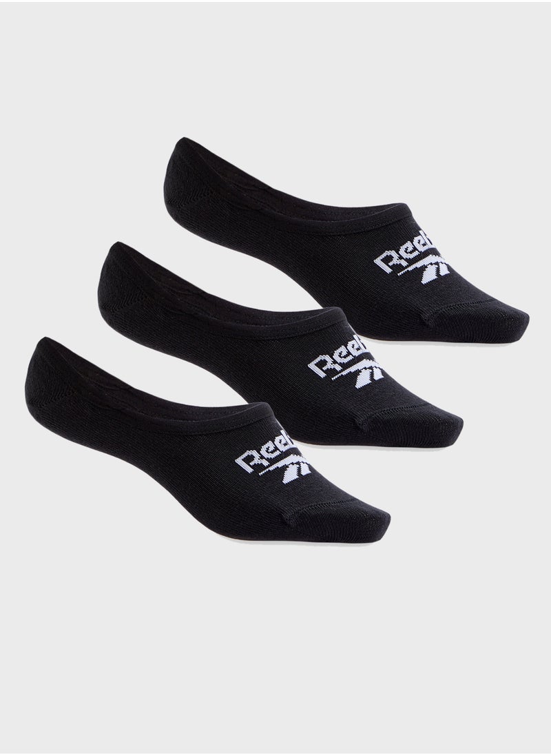 3 Pack No Show Socks