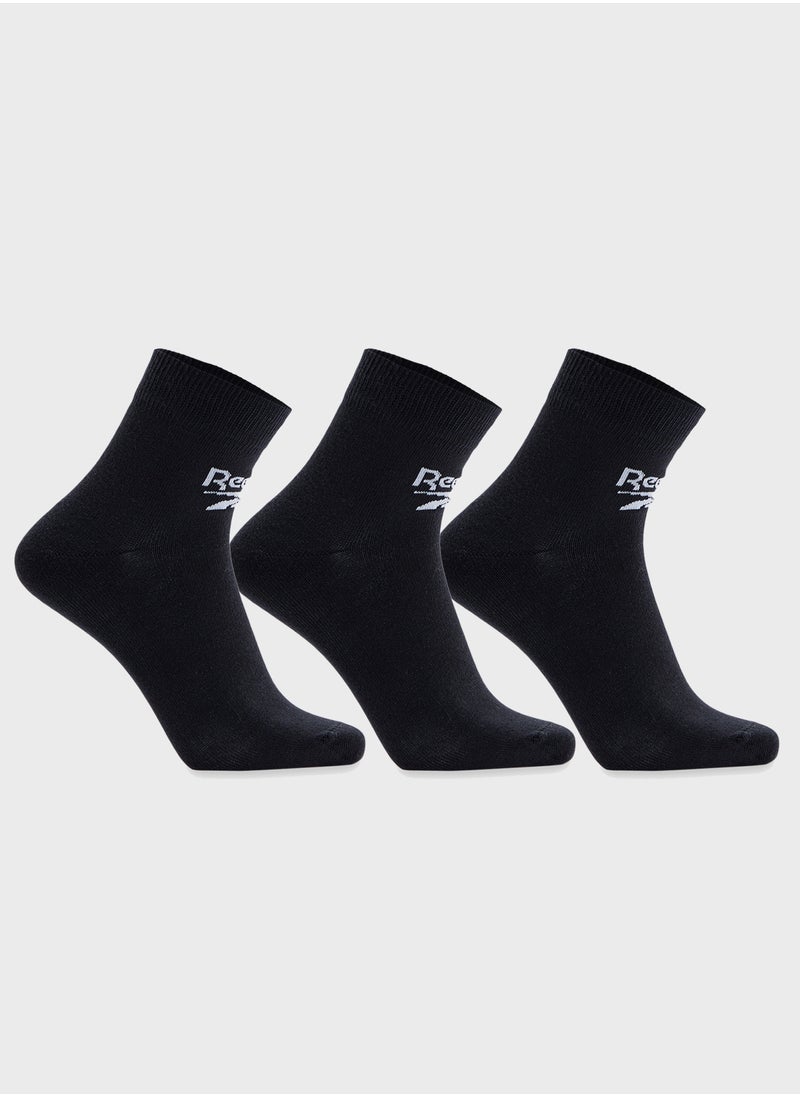3 Pack Ankle Socks
