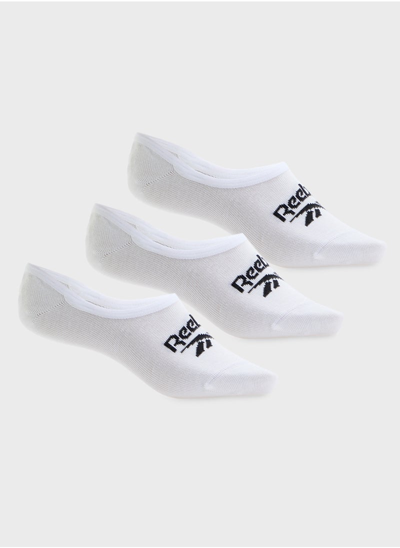 3 Pack No Show Socks