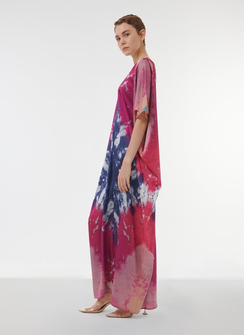 Tie-Dye Printed Kaftan