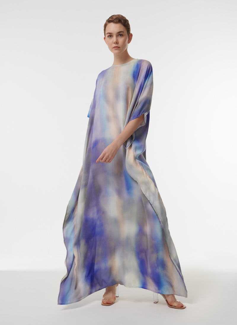 Dappled Printed Kaftan