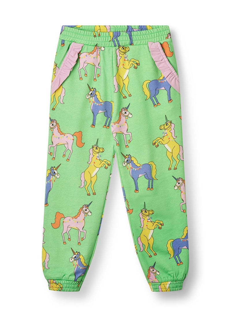 Pants with unicorns