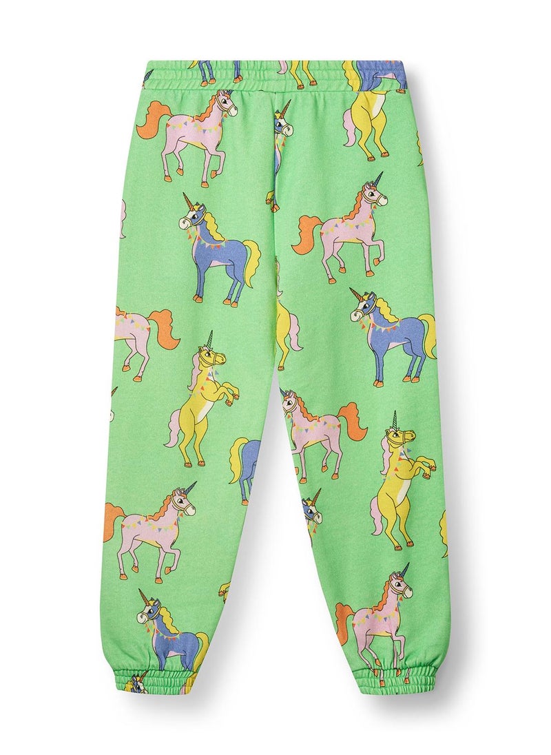 Pants with unicorns