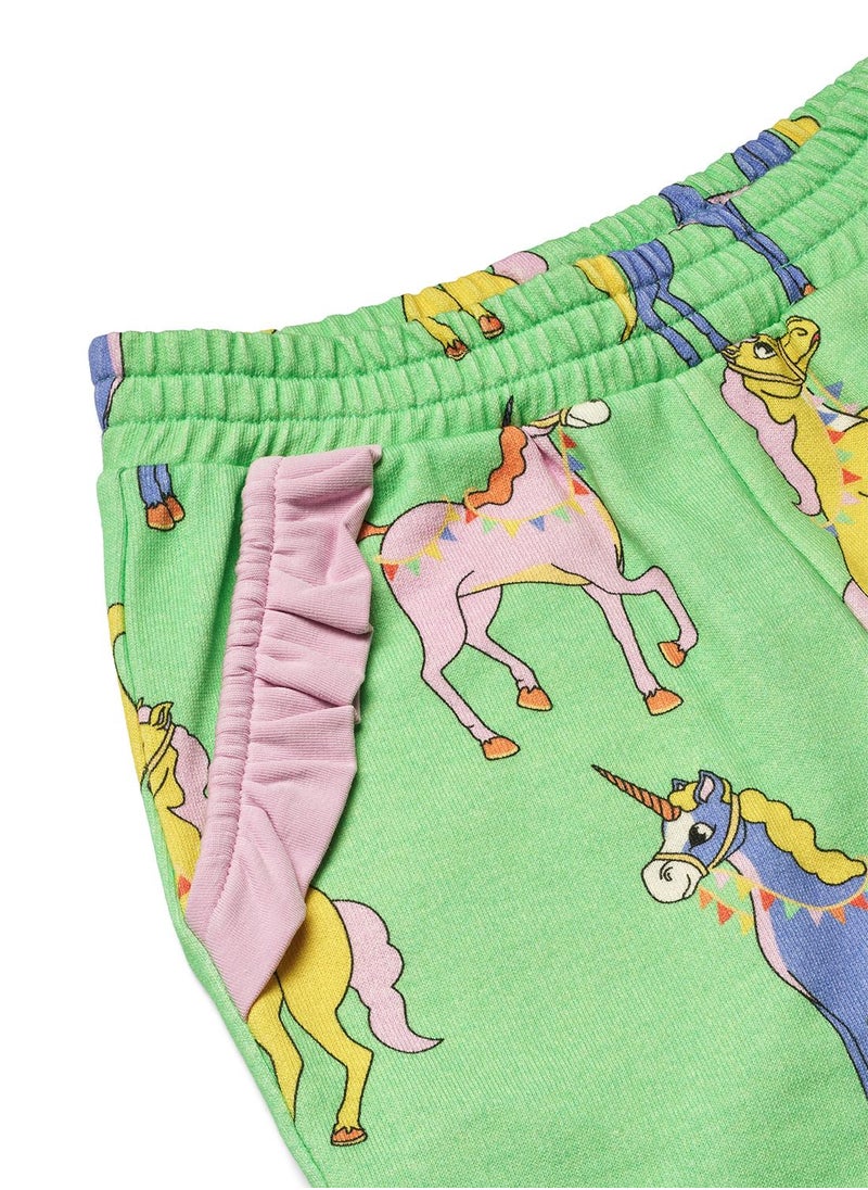 Pants with unicorns