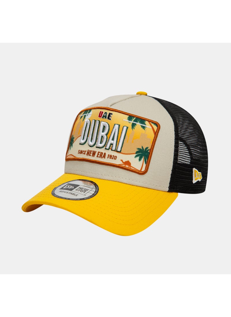 Men's Dubai License Plate Trucker Cap