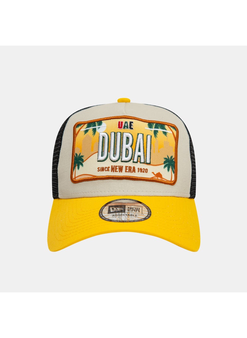 Men's Dubai License Plate Trucker Cap