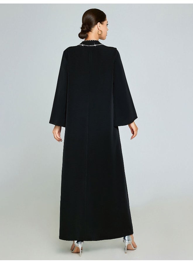 Handcrafted Beaded Embroidered Long Robe