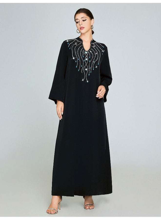 Handcrafted Beaded Embroidered Long Robe