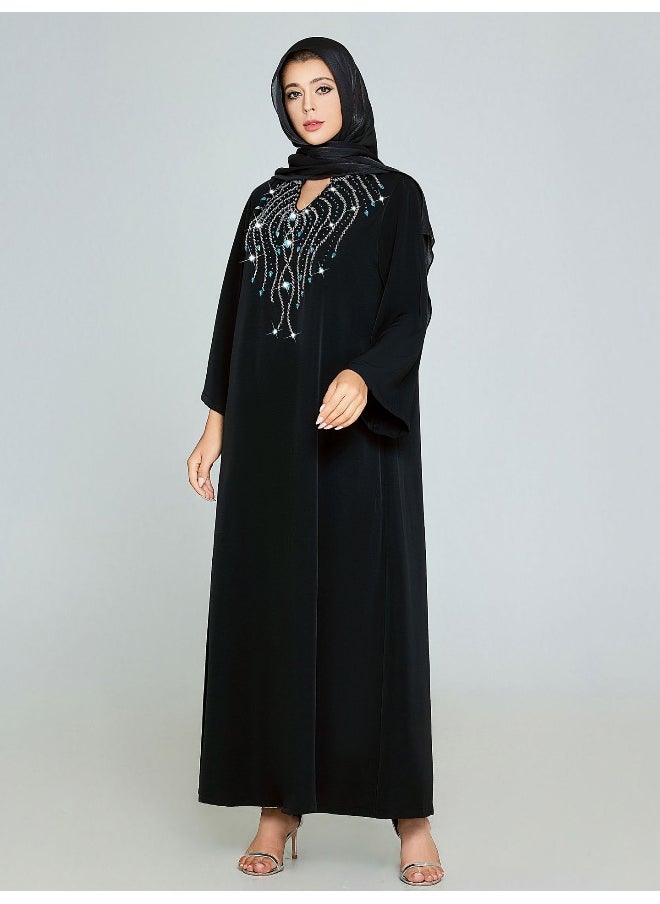 Handcrafted Beaded Embroidered Long Robe