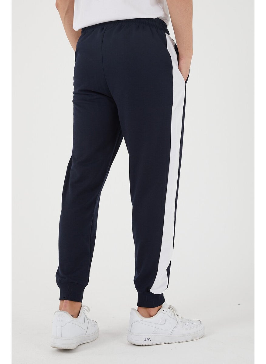 Twenty3 Men Regular Side Paneled Hem Ribbed Pocket Sweatpants