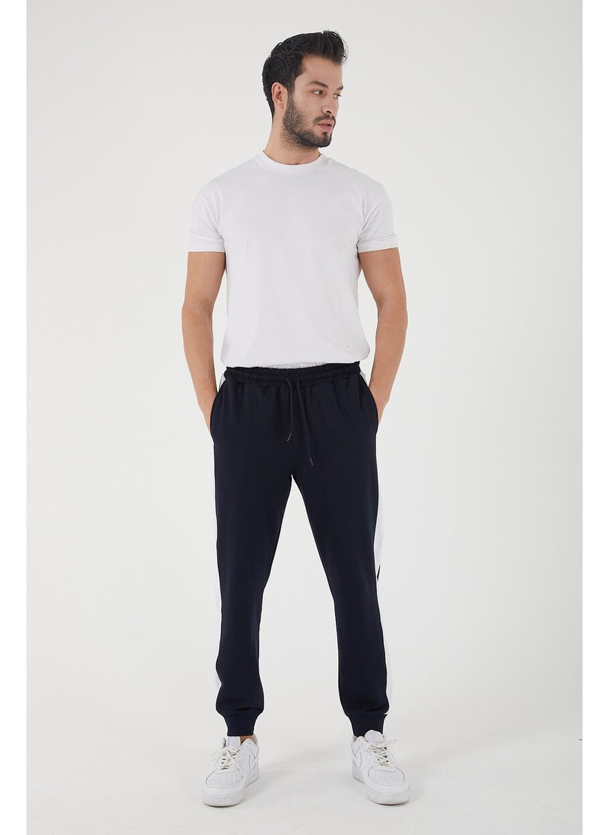 Twenty3 Men Regular Side Paneled Hem Ribbed Pocket Sweatpants
