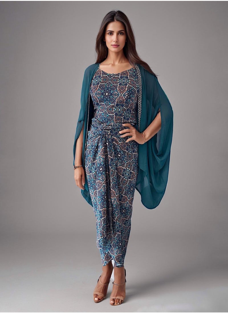 cape skirt set