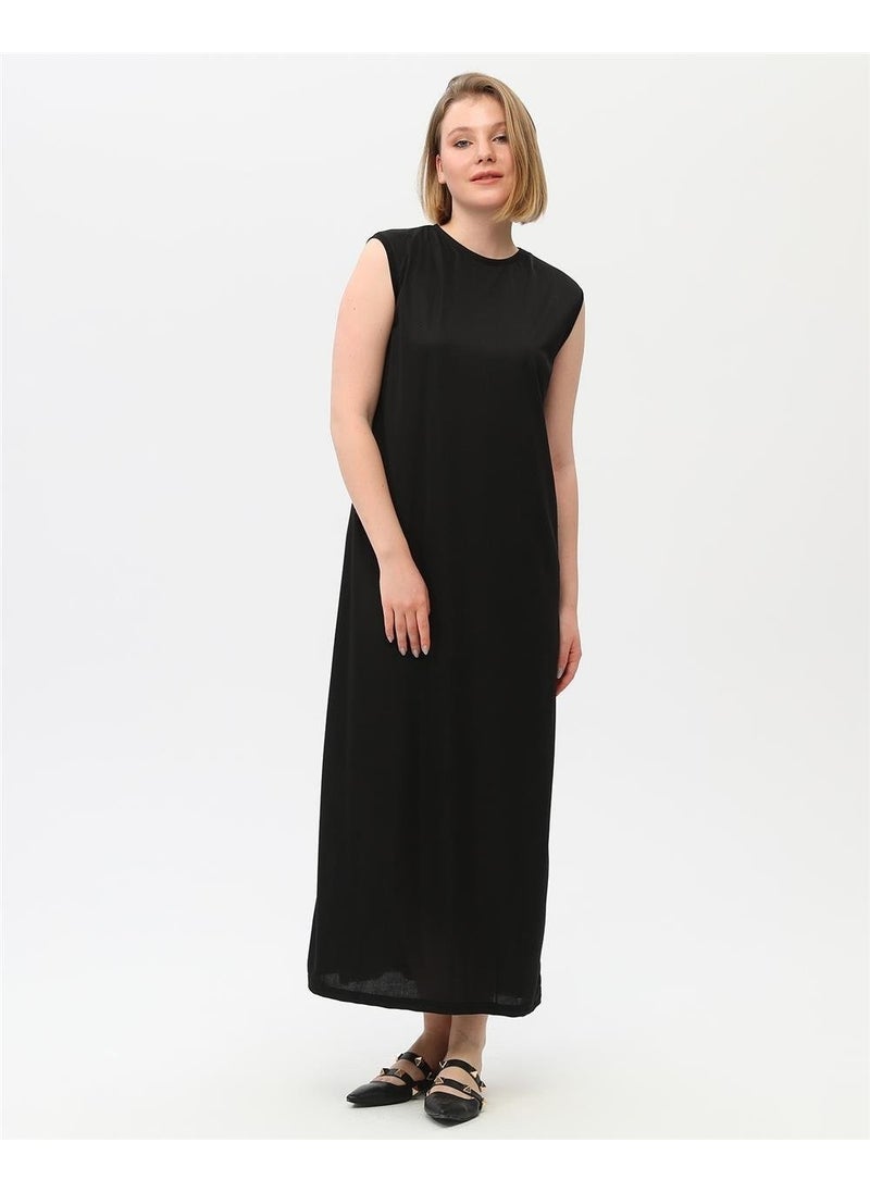 Fashion Show Underwear Plain Basic Sleeveless Dress - 06041.003 - Black