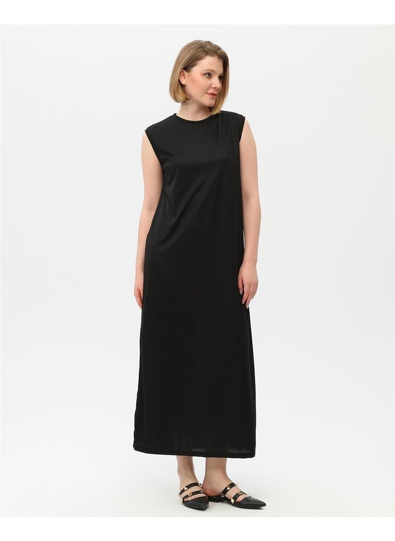 Fashion Show Underwear Plain Basic Sleeveless Dress - 06041.003 - Black