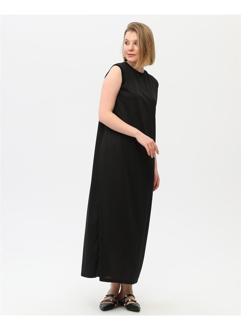 Fashion Show Underwear Plain Basic Sleeveless Dress - 06041.003 - Black