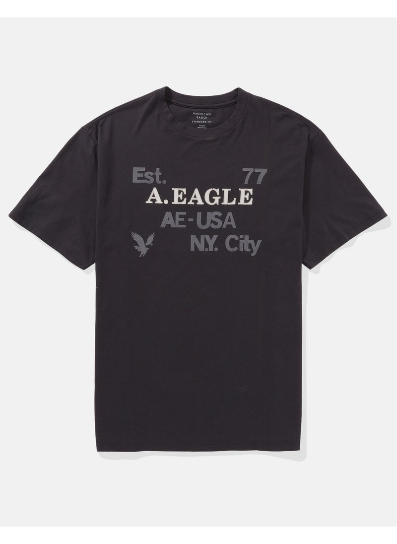AE Applique Logo Graphic T-Shirt
